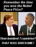 The authorsummed up the 8 years of Obama by writing, ''in 2016 alone Obama dropped 26,171 bombs. That is 72 bombs every day. He bombed the poorest people on earth, in Afghanistan, Libya, Yemen, Somalia, Syria, Iraq, Pakistan. '' Every Tuesday  reported The New York Times  he personally selected those who would be murdered by mostly hellfire missiles fired from drones. Weddings, funerals, shepherds were attacked.''